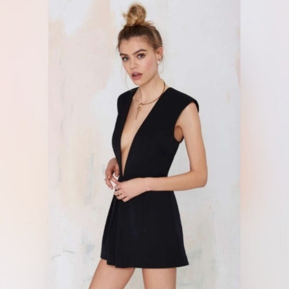 Plunging Romper